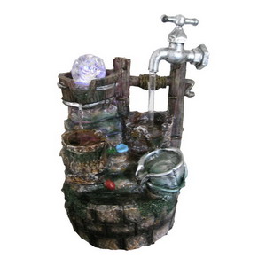 Crystal ball humidifier home garden decoration