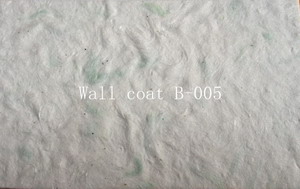Wall coating Building heat insulating material B