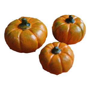 Lovely mini pumpkin set toy figures