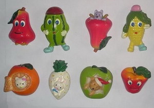 Fridge magnet fruit mark promotion gift