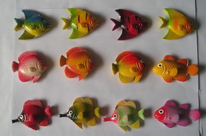 Fridge magnet fish mark promotion gift